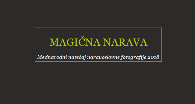 Magična narava 2018