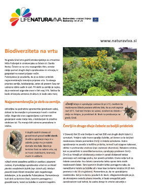 2nd News for households in Goričko