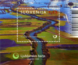 Ljubljana moor trough stamps