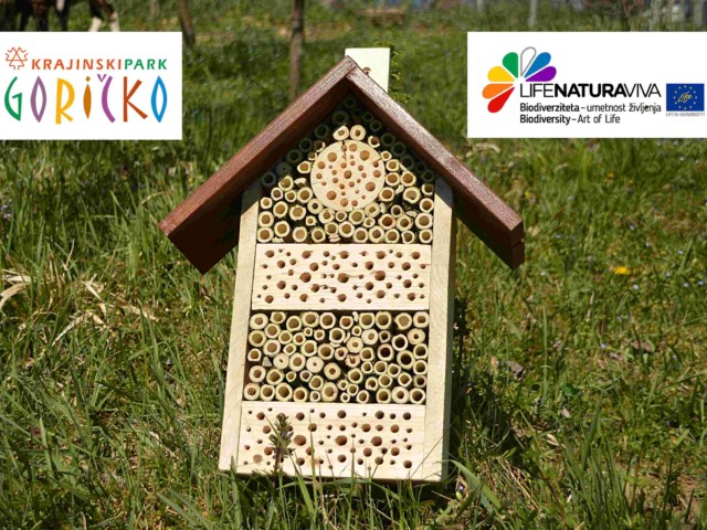 Izdelava gnezdilnice za čebele samotarke