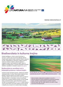 3rd News for households in Goričko