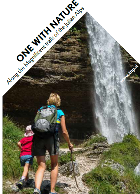 Leaflet Along the Magnificent trails of the Julian Alps