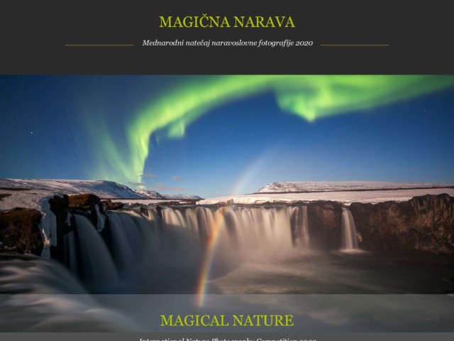 Zmagovalci fotografskega natečaja Magična narava 2020