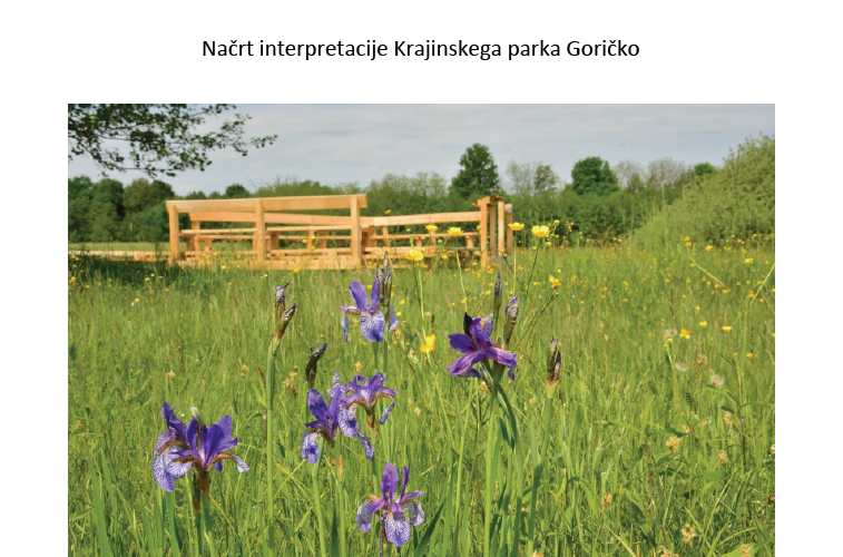 Načrt interpretacije Krajinskega parka Goričko