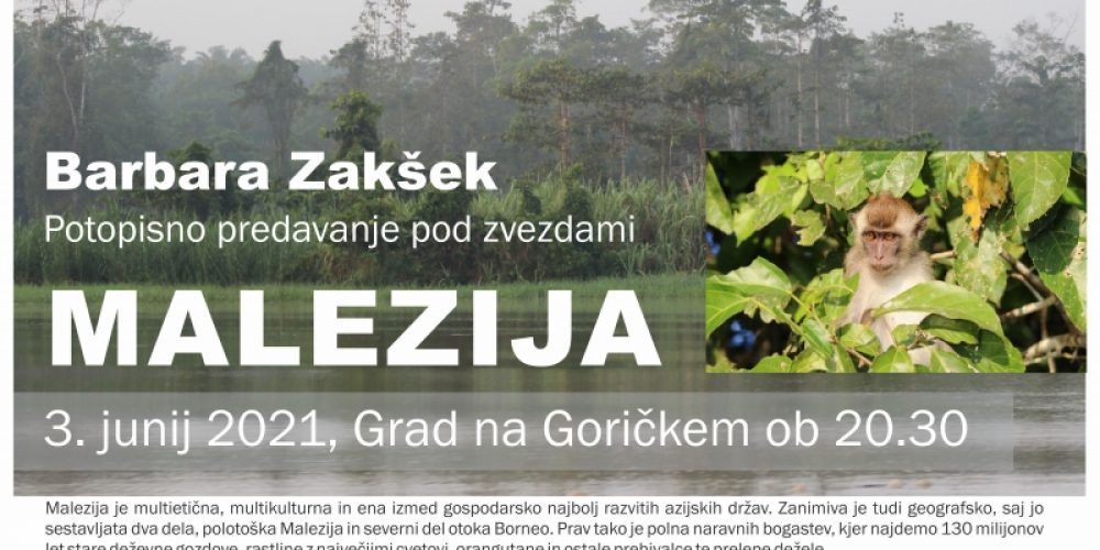 Potopisno predavanje “Malezija”