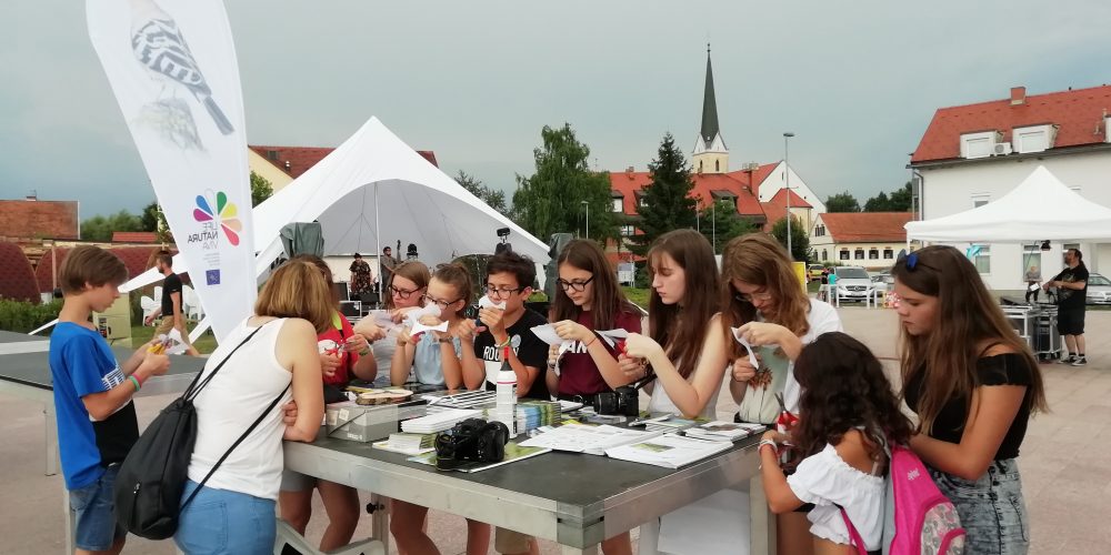 Ustvarjalne delavnice in predstavitev projekta Life Naturaviva na festivalu Re Pannonia