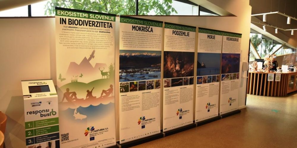 Razstava Ekosistemi Slovenije in biodiverziteta gostuje v Expanu v Murski Soboti