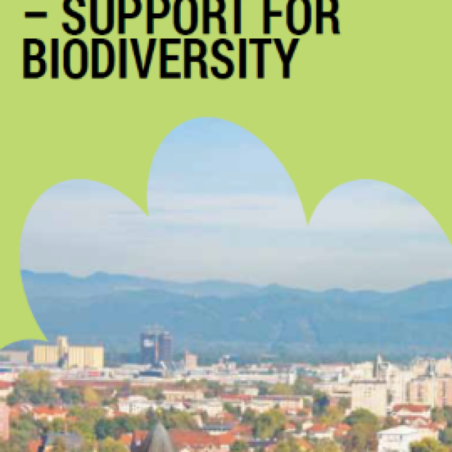 Green infrastructure – support to biodiversity – SLO
