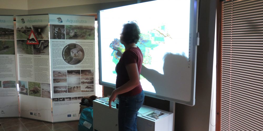 Srednješolci v centru Aqualutra